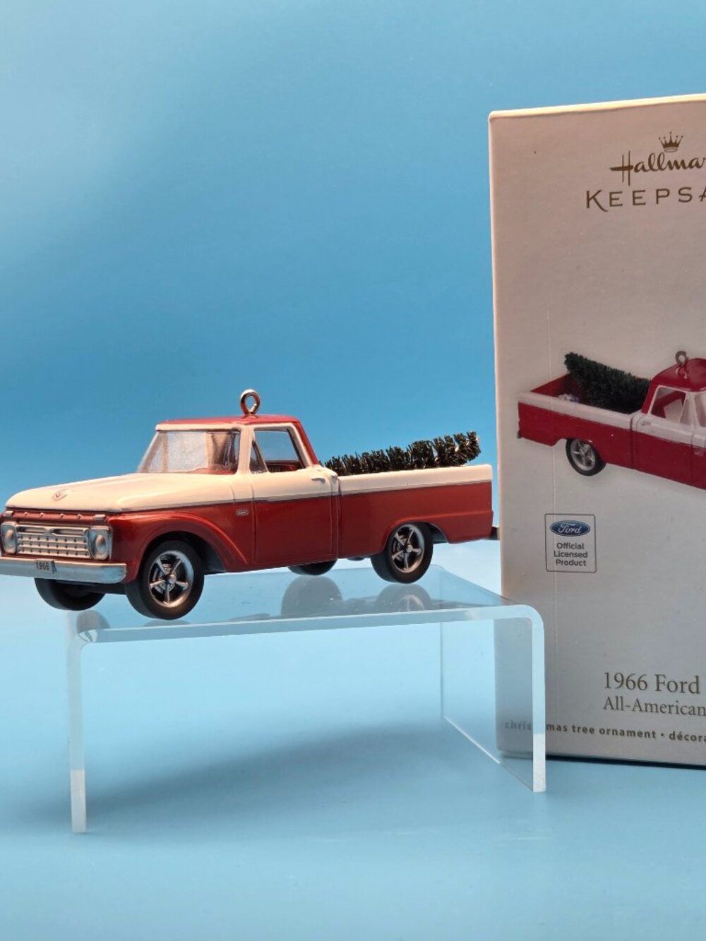 Hallmark Keepsake Ornament 2012 "1966 Ford F-100" All American Trucks - Like New